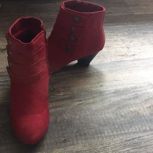 Red booties